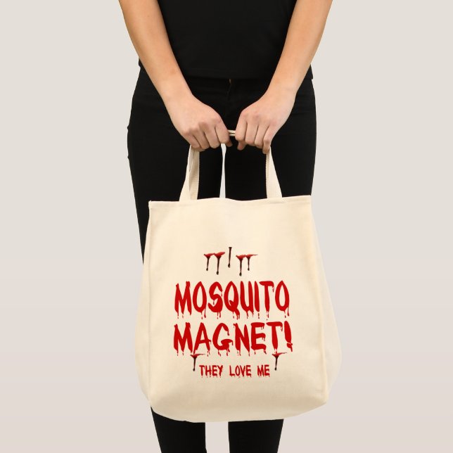 Bolsa Tote Mídia de mosquito que me ama (Frente (produto))