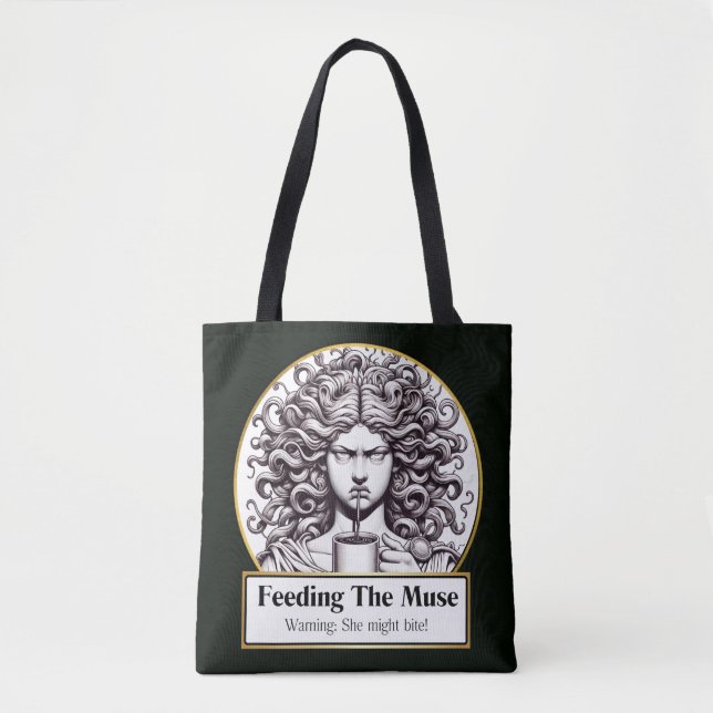 Bolsa Tote Might Bite: As Crônicas De Musa Engraçadas (Frente)