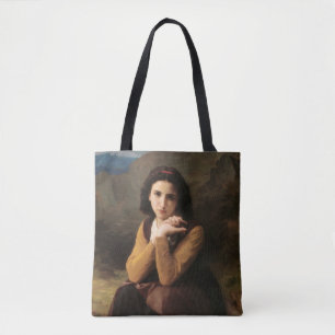 Bolsa Tote Mignon Innocence of Adolescent Girl, Bouguereau