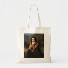 Bolsa Tote Mignon (Sweet Young French Girl) (por Bouguereau)