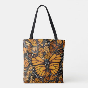 Bolsa Tote Migração da borboleta de monarca