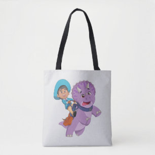Bolsa Tote Miguel e Tango   Dino Ranch