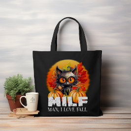 Bolsa Tote Milf, Cara, Eu Adoro Cair, Autumn Halloween Engraç
