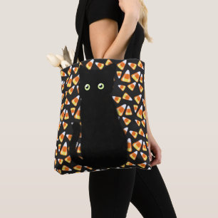 Bolsa Tote Milho doce de gato preto