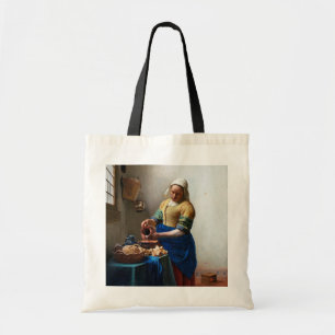 Bolsa Tote Milkmaid, Johannes Vermeer, 1657-1658
