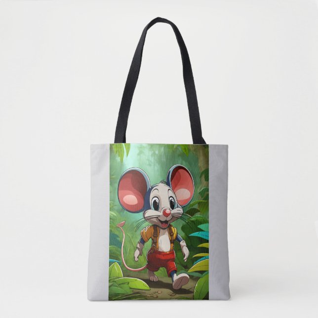 Bolsa Tote Milo, o Mouse Selvagem (Frente)