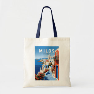 Bolsa Tote Milos Grécia Art Vintage