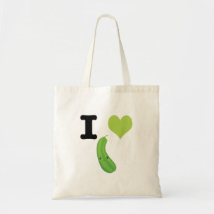 Bolsa Tote Mim abobrinha bonito de Kawaii do abobrinha do