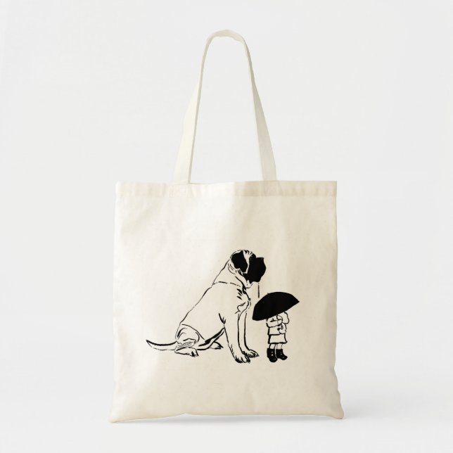 Bolsa Tote Mim e meu Mastiff (Frente)