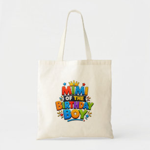 Bolsa Tote Mimi do menino aniversariante Festa de aniversário