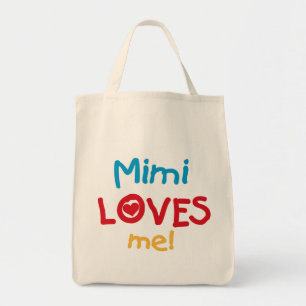 Bolsa Tote Mimi me ama T-shirts e presentes