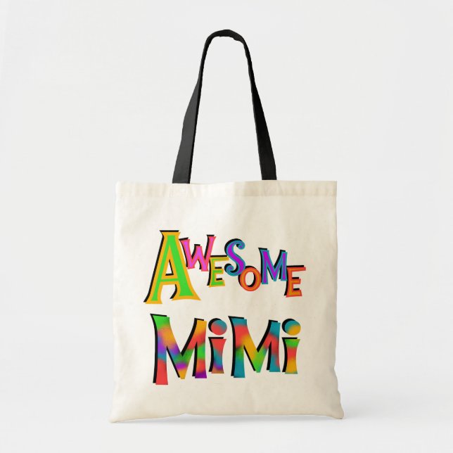 Bolsa Tote Mimi T-shirts e presentes incríveis (Frente)