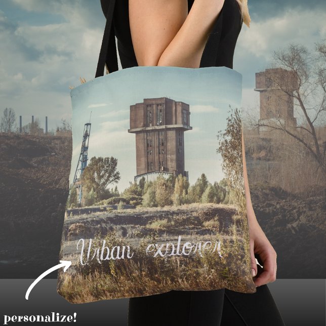 Bolsa Tote Minas de carvão abandonadas (Criador carregado)
