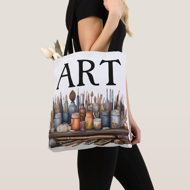BOLSA TOTE MINHA ARTE BONITO (Close Up)