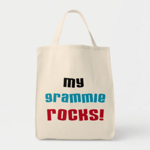 Bolsa Tote Minha avó Rocks T shirts e presentes