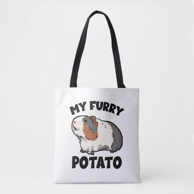 Bolsa Tote Minha cobaia peluda (Frente)