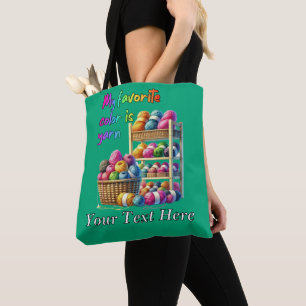 Bolsa Tote Minha Cor Favorita É Fios