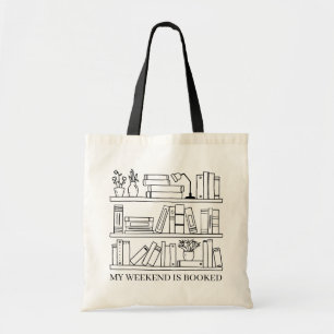 Bolsa Tote Minha Folga Está Reservada Amante De Livros 