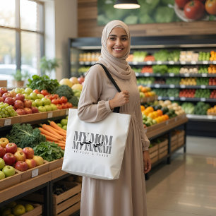 Bolsa Tote MINHA MÃE MINHA JANNAH Presente Personalizado para