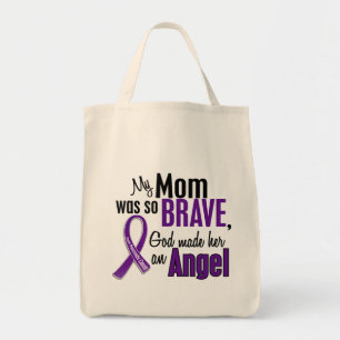 Bolsa Tote Minha mamã é um câncer de pâncreas do anjo