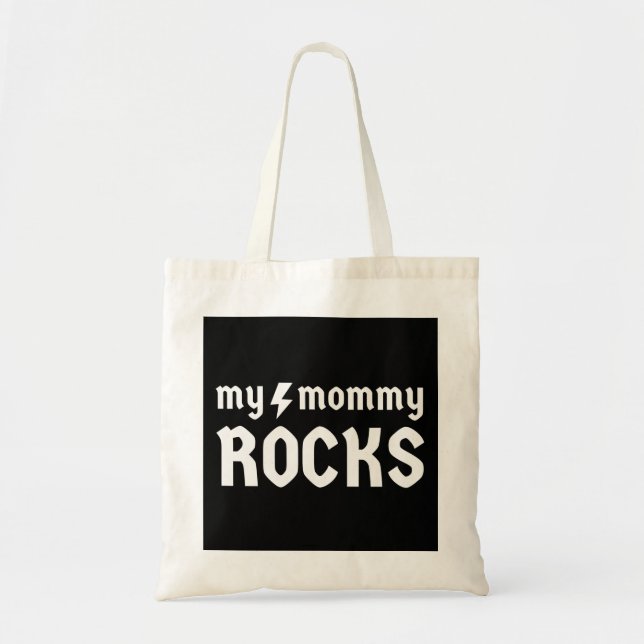Bolsa Tote Minha Mamãe é demais (Frente)