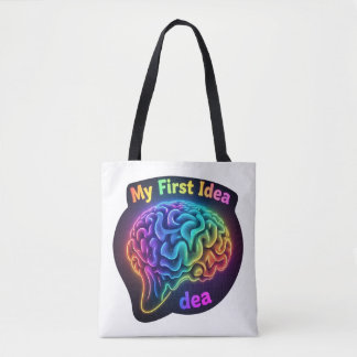 Bolsa Tote Minha primeira ideia - Design criativo e inspirado