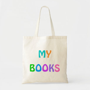 Bolsa Tote MINHA sacola dos LIVROS