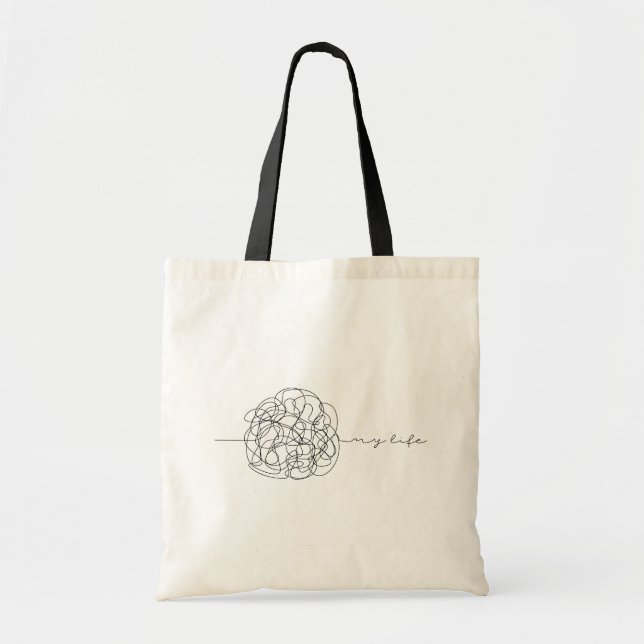 Bolsa Tote Minha Vida (Frente)