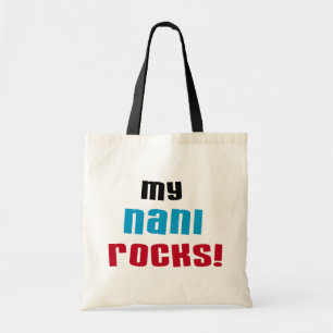 Bolsa Tote Minhas camisetas Nani Rocks e presentes