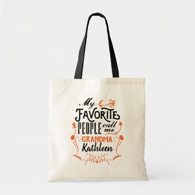 Bolsa Tote Minhas pessoas favoritas chamam-me arte da (Frente)