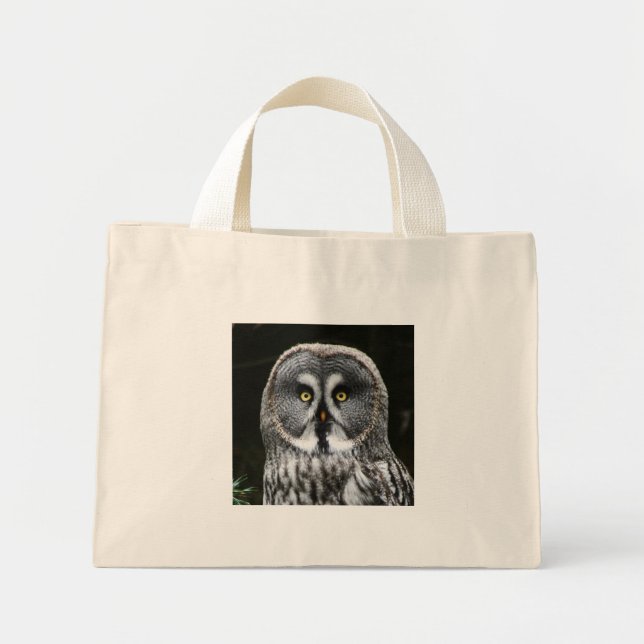 Bolsa Tote Mini A Cinza do Excelente ttcnm (Frente)