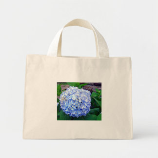 Bolsa Tote Mini A Hydrangea Azul