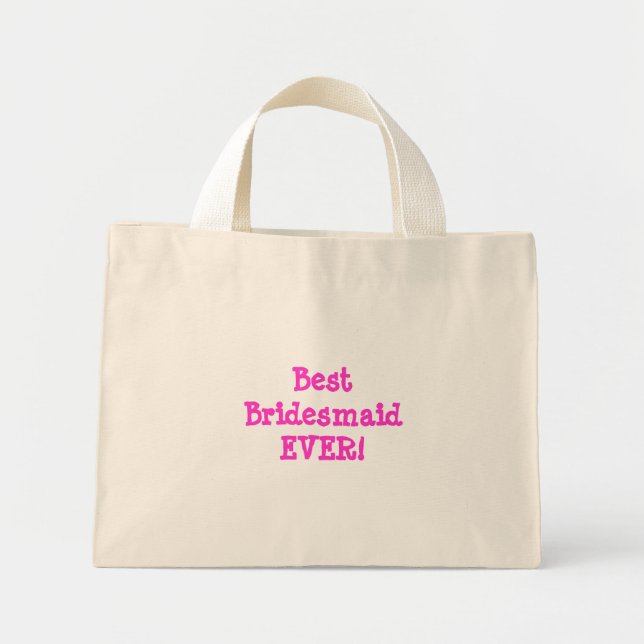 Bolsa Tote Mini A melhor madrinha de sempre! (Frente)