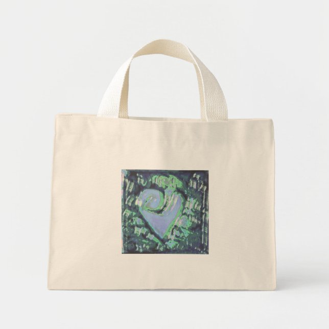 Bolsa Tote Mini abstrato (Frente)