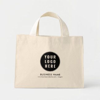 Bolsa Tote Mini Adicionar Promocional da empresa minimalista do lo