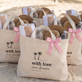 Bolsa Tote Mini Adicione as suas Bolsas de Boas-Vindas para Casame