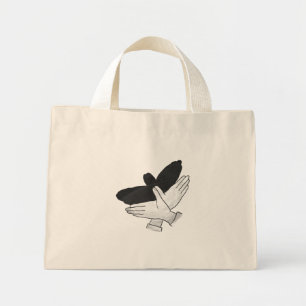Bolsa Tote Mini Águia Silhueta Mão