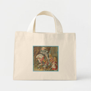 Bolsa Tote Mini Alice e o Cavaleiro Branco