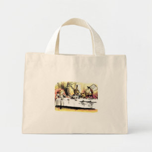 BOLSA TOTE MINI ALICE IN WONDERLAND TOTE BAG - ESCOLA - PRESENTES