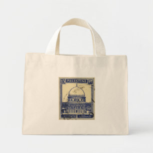Bolsa Tote Mini antigo selo palestino 1920_ palestine folklor