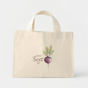 Bolsa Tote Mini Apenas Aposta  Marca de Aquarela