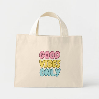 Bolsa Tote Mini Apenas Boas Vibrações Tiny Tote