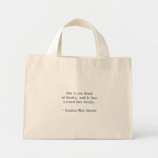 Bolsa Tote Mini Apreciadora de Livros