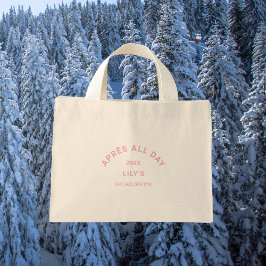 Bolsa Tote Mini Après All Day Pink Festa de Despedida de Solteira