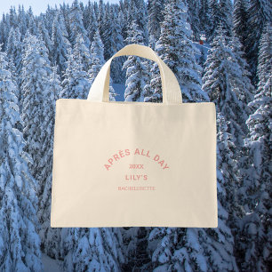 Bolsa Tote Mini Après All Day Pink Festa de Despedida de Solteira