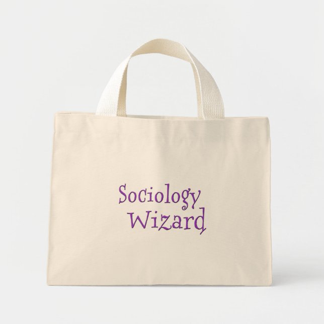 Bolsa Tote Mini Assistente de Sociologia (Frente)