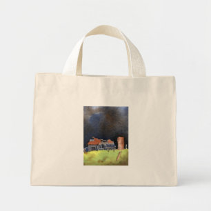 Bolsa Tote Mini Bag de estradas do país