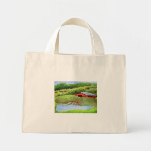 Bolsa Tote Mini Bag de estradas do país