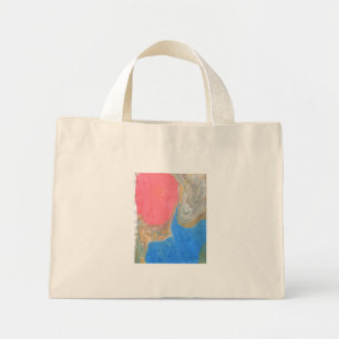 Bolsa Tote Mini Bag do arco-íris do satélite