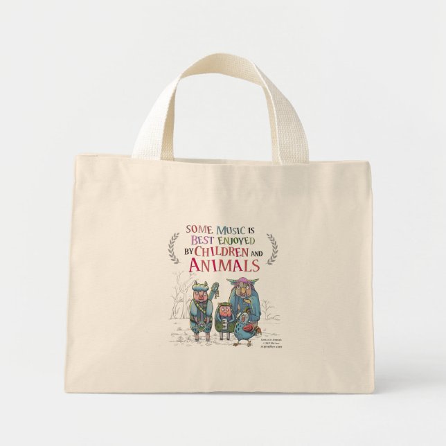 Bolsa Tote Mini Banda Fantástica Mini (Frente)